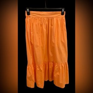a new day Orange Skirt